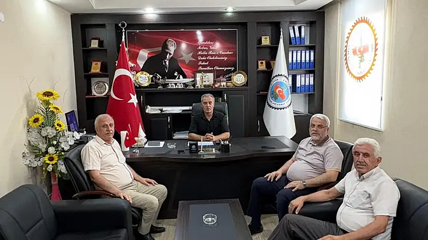 Başkan Kablan'dan Başkan Asnuk'a ziyaret