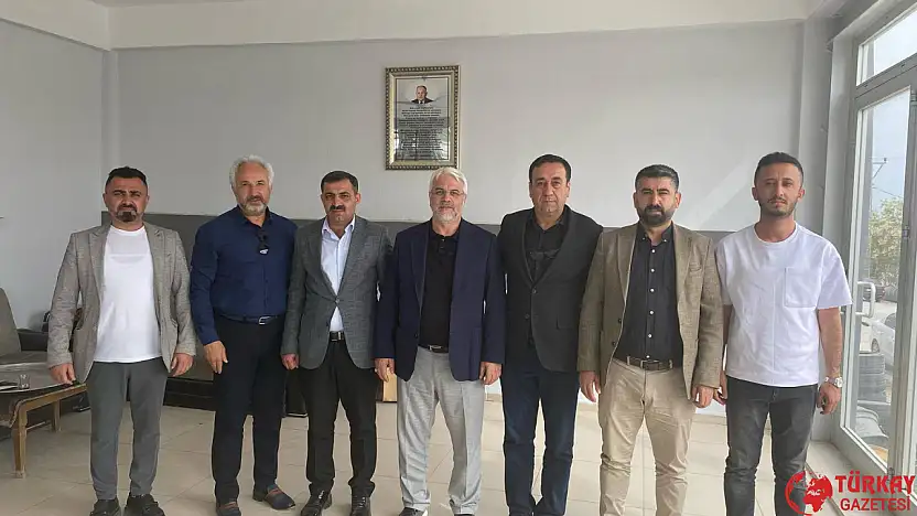 Başkan Kablan'dan Besni Küçük Sanayi Sitesi başkanı Arslan'a ziyaret