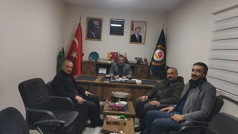 Başkan Kılınç, Torunoğlu ve Bereket'ten Muhtarlar Federasyonuna ziyaret