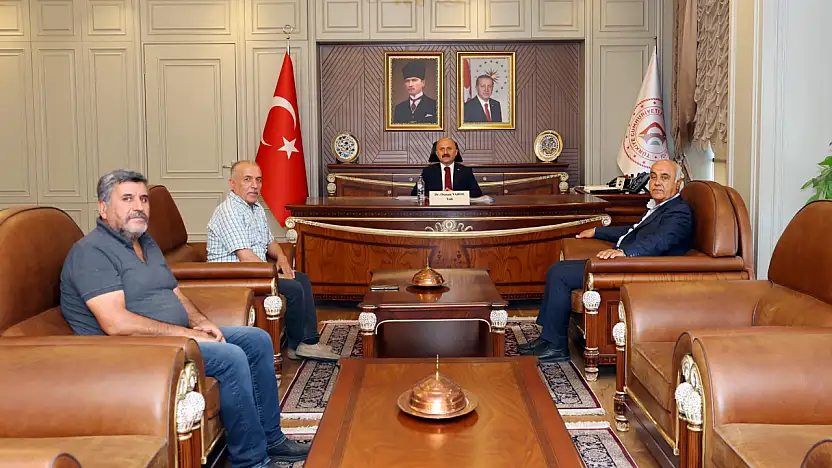 Başkan Kırıkdaş'tan Vali Varol'a ziyaret
