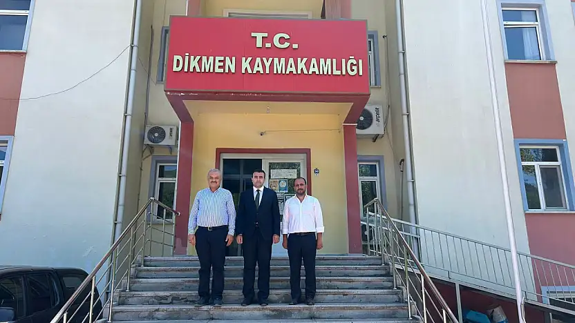 Başkan Olgun'dan Kaymakam Doğancı'ya ziyaret