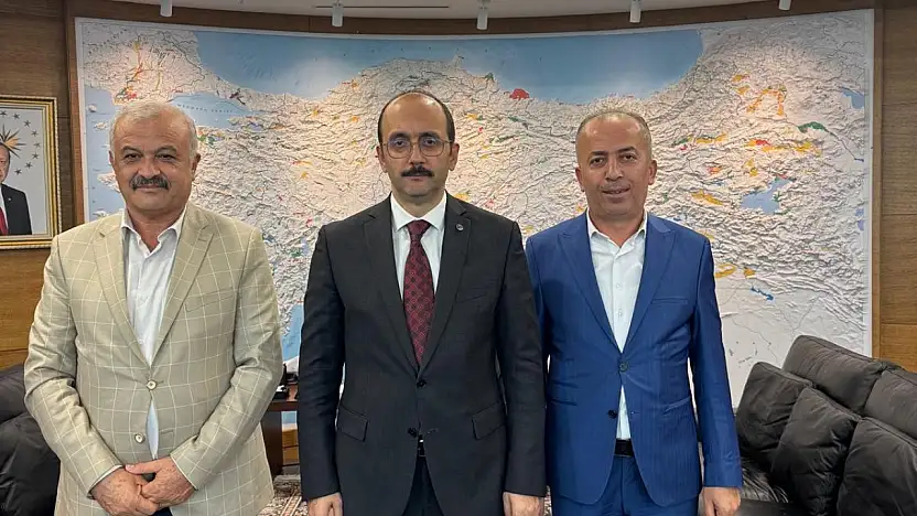 Başkan Olgun DSİ Genel Müdürü Balta ile bir araya geldi