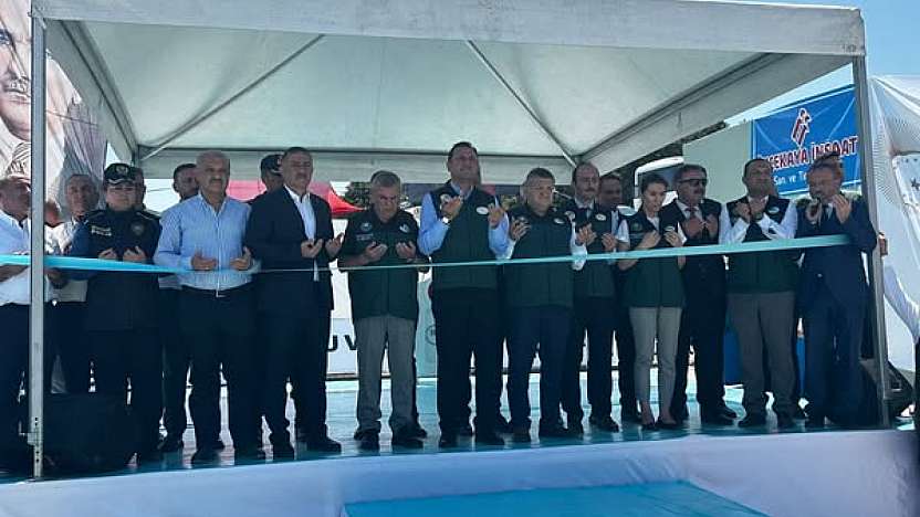 Başkan Olgun Gerze İçme Suyu İsale Hattı 2. Kısım açılış törenine katıldı