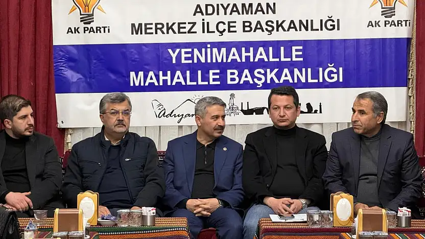 Başkan Olgun: Mahalle teşkilatlarımızı, teşkilatımızın uç beyleri olarak görüyoruz