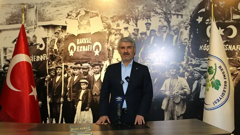 Başkan Reşit Alkan: 'Küllerimizden böyle doğacağız, bambaşka bir Besni inşa ediyoruz'