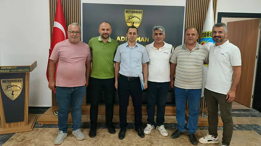 Başkan Seçilmiş'ten Meteoroloji il müdürlüğüne ziyaret