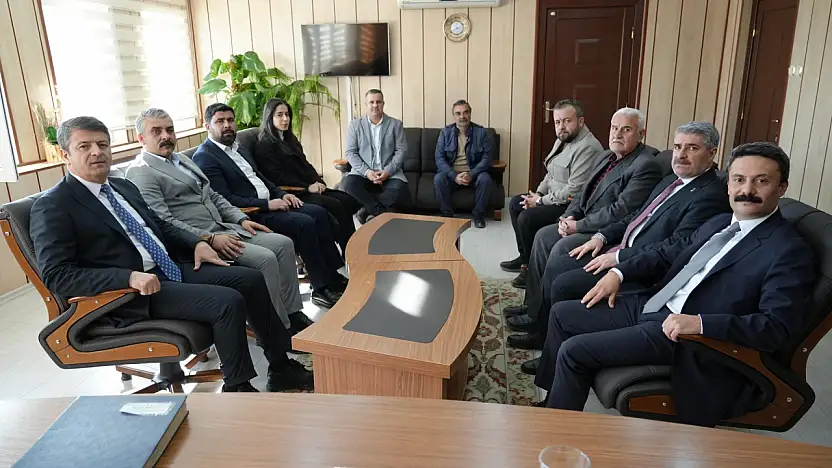 Başkan Tutdere'den Besni Kaymakamlığına ziyaret