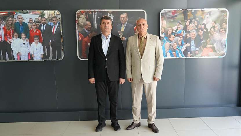 Başkan Tutdere'den Elüstü'ne hayırlı olsun ziyareti