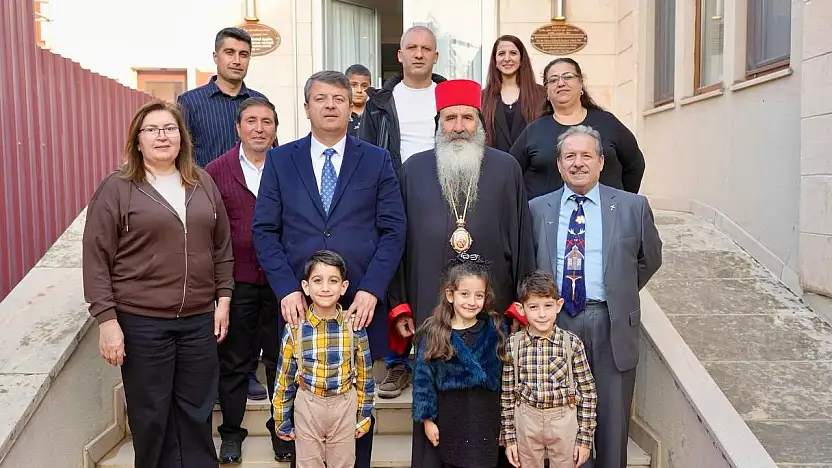 Başkan Tutdere'den Melki Ürek'e Noel Bayramı ziyareti