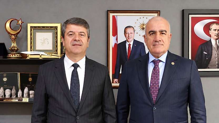Başkan Tutdere'den Milletvekili Özhan'a ziyaret
