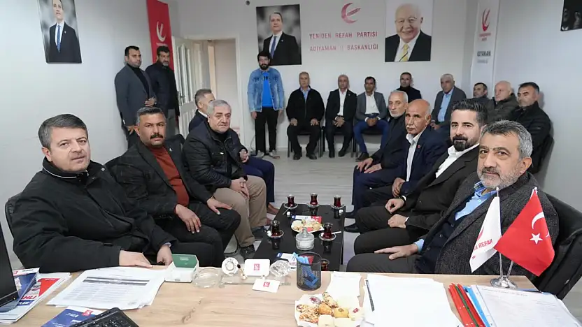 Başkan Tutdere'den Yeniden Refah Partisine ziyaret