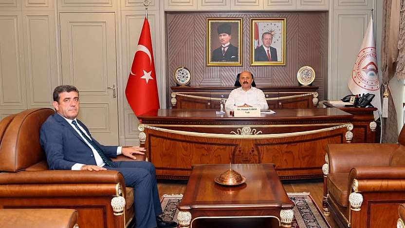 Başkan Yakan'dan Vali Varol'a ziyaret