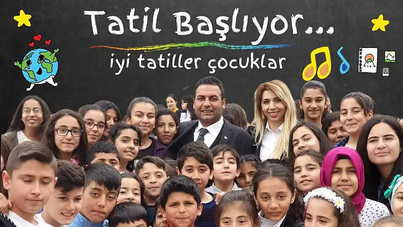 Başkan Yıldırım: 'Karneler, sadece notlarınızı değil, yıl boyunca gösterdiğiniz çabayı de simgeliyor'