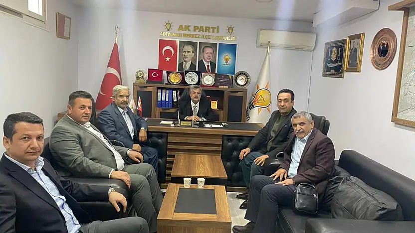 Besni heyetinden başkan Çadır'a ziyaret