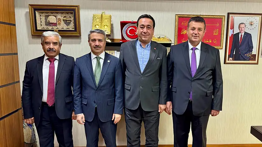 Besni heyetinden Milletvekili Alkayış'a ziyaret