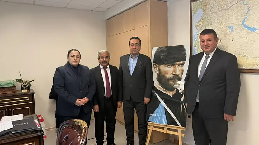 Besni Heyetinden Nazlı Demir'e vefa ziyareti