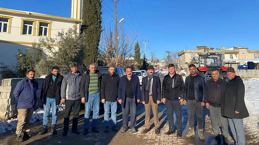 Besni Kaymakamı Aslan, Atmalı Köyü'nde vatandaşlarla buluştu