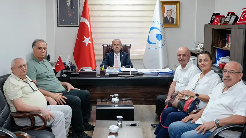 BEV Heyetinden Rektör Keleş'e ziyaret