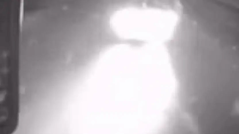 Bir ailenin yok olduğu kaza anı kamerada