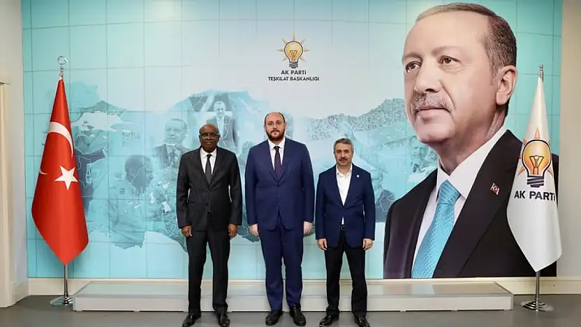 Büyükgümüş ve Cibuti Büyükelsi'nden Milletvekili Alkayış'a ziyaret