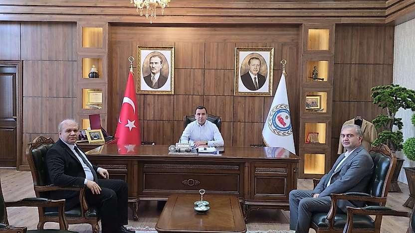 Çavana'dan Kaymakam Algın'a ziyaret