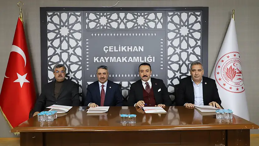 Çelikhan'da istişare toplantısı düzenlendi