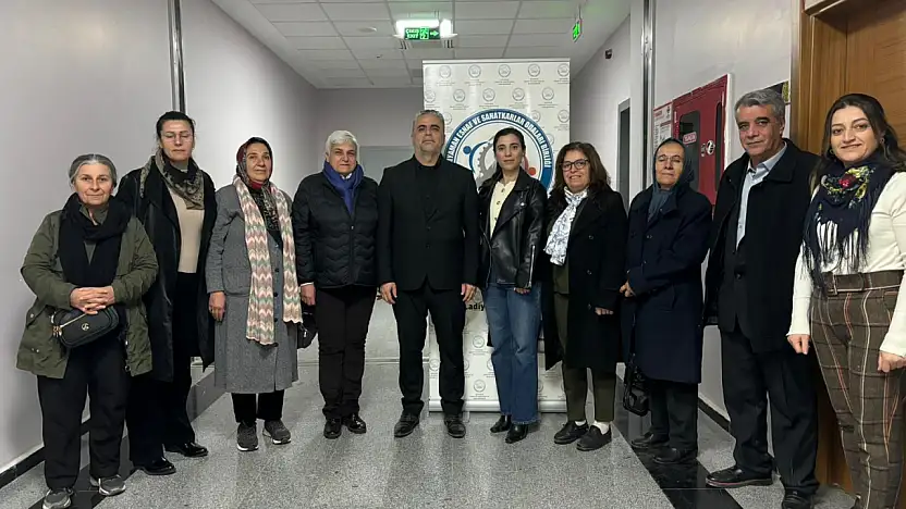 CHP Kadın kolları heyetinden Başkan Dağcı'ya hayırlı olsun ziyareti