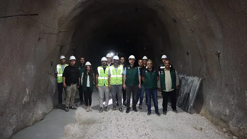 DSİ 20. Bölge Müdürü Doğru Koçali Barajında incelemelerde bulundu