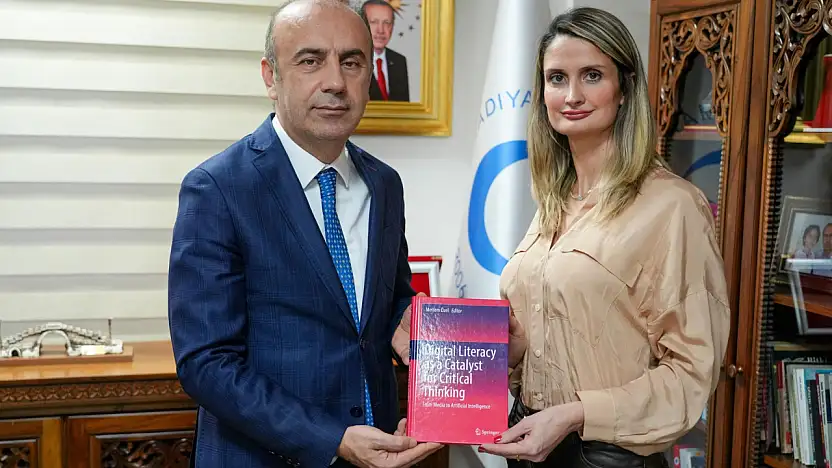 Duyal'dan Rektör Keleş'e ziyaret