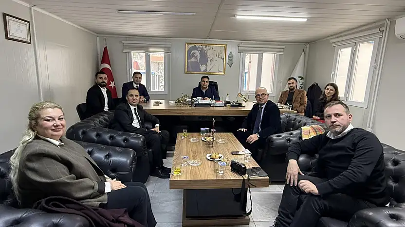 Fransa ve Türkiye Belediyeler Birliği Heyetinden Başkan Yıldırım'a ziyaret