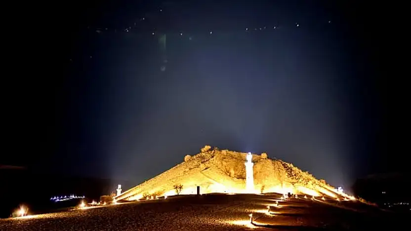 Geceye Işık, Tarihe Nefes, Karakuş Tümülüsü aydınlandı