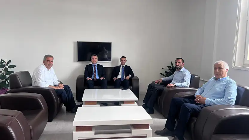 Göktaş ve Erdoğan'dan Gerger Kaymakamlığına ziyaret
