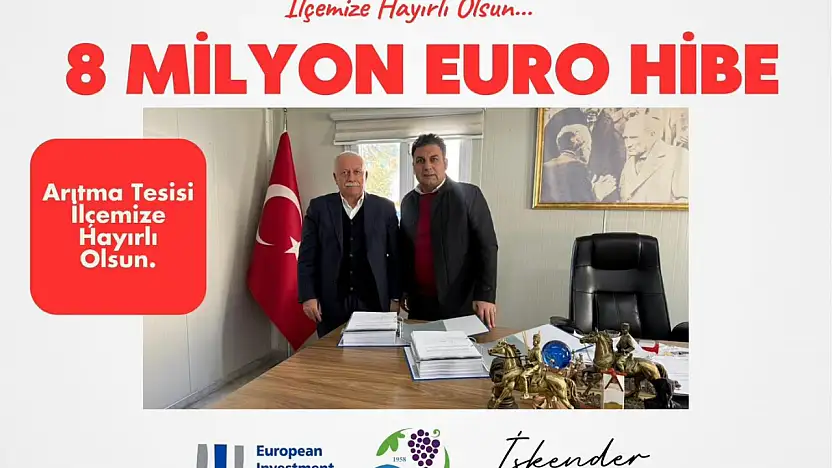 Gölbaşı Belediyesine Arıtma Tesisi için 8 Milyon Euroluk dev hibe