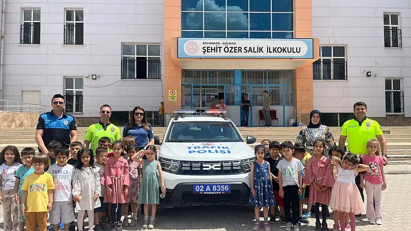 Gölbaşı'nda Anasınıfı öğrencilerine trafik eğitimi