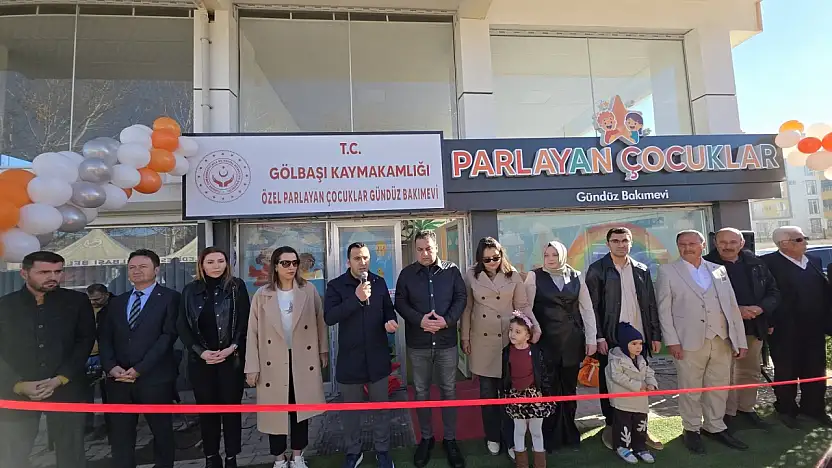 Gölbaşı'nda gündüz bakım evi hizmete girdi