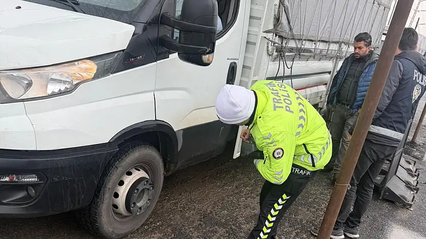 Gölbaşı'nda Kış Lastiği denetimi yapıldı