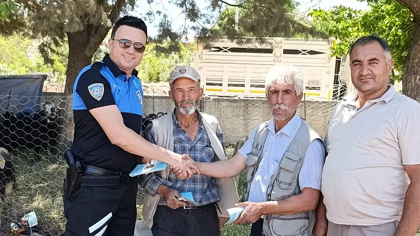 Gölbaşı'nda Polis Esnafı sahte para ve dolandırıcılık konusunda uyardı
