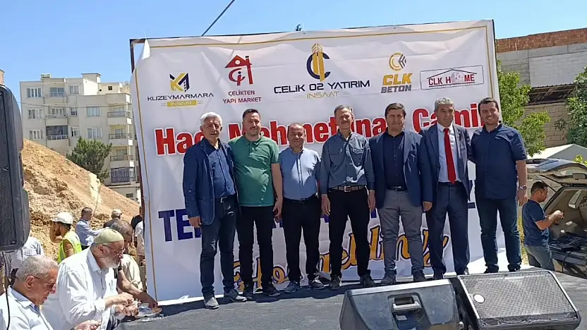 Hacı Mehmet İnan Camisinin temeli atıldı
