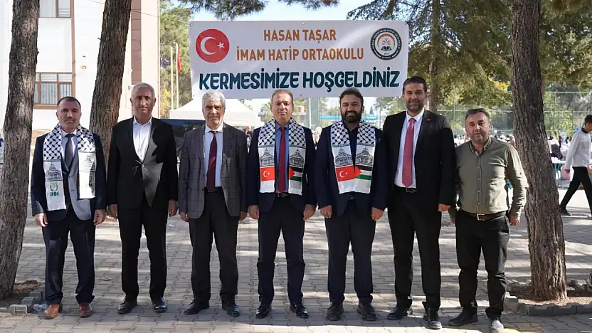 Hasan Taşar İmam Hatip Ortaokulundan Gazze'ye destek