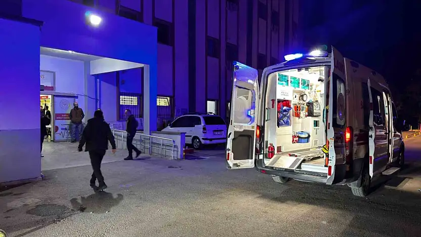 İki şahıs arasındaki bıçaklı kavgada 1 kişi yaralandı