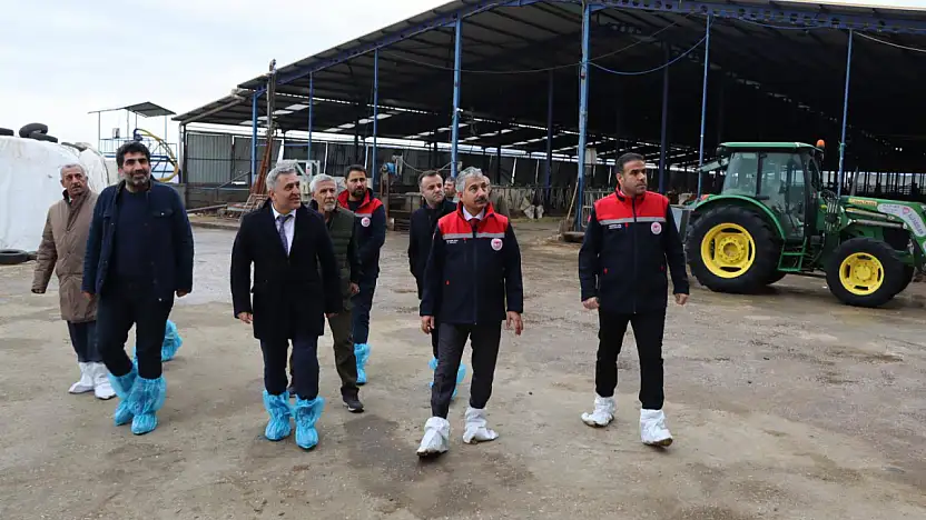 İl Müdürü Akkan'dan Gözebaşı Köyünde Hastalıktan Ari işletmesine ziyaret