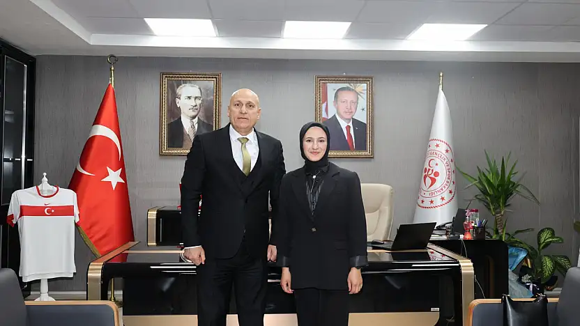 İl Müdürü Elüstü Melisa Karakaş'ı makamında ağırladı