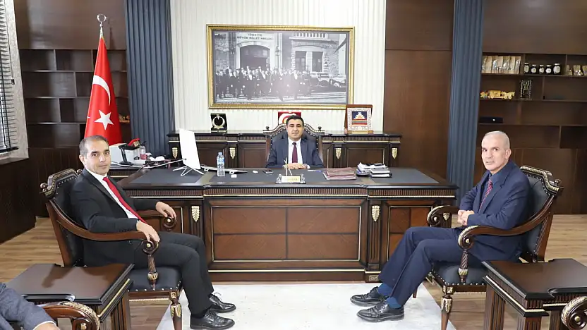 İl Müdürü Şirik'ten Kaymakam Güngör'e ziyaret