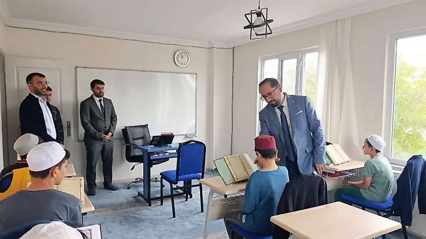 İl Müftüsü Şavlı Gölbaşı'nda bir dizi ziyaret ve incelemelerde bulundu