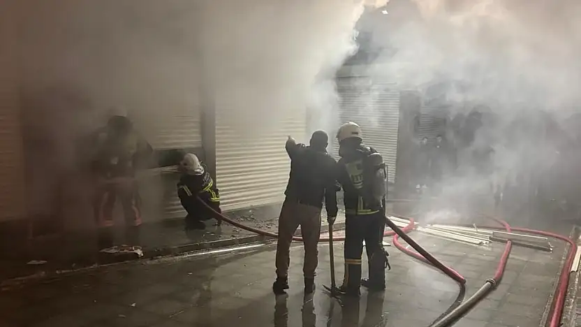 İşyeri yangını korkuttu