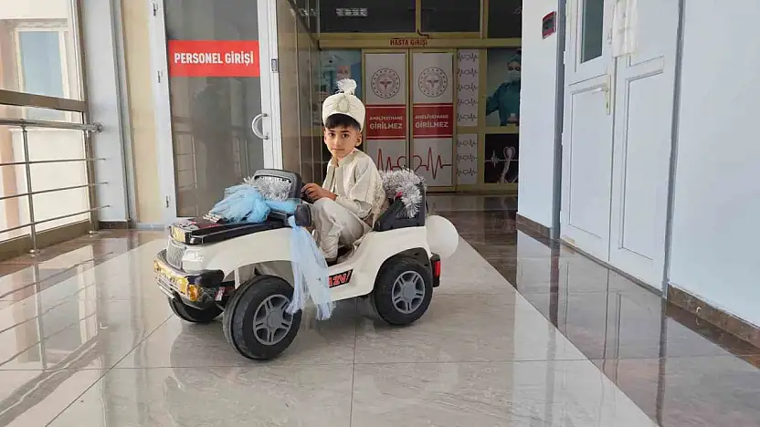 Kahta'da çocukların ameliyathaneye giden yolu oyunla başlıyor