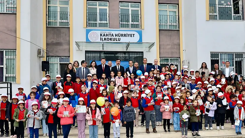 Kahta'da sağlıklı okul, sağlıklı gelecek programı gerçekleştirildi