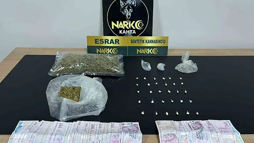 Kahta'da uyuşturucu operasyonu: 3 tutuklama