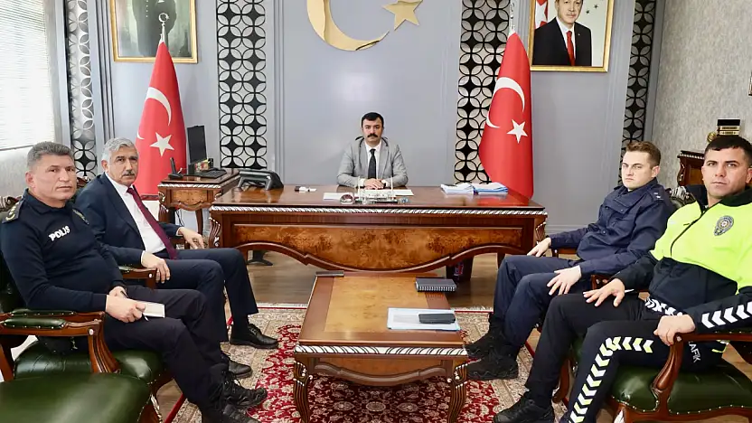 Kahta'da yılbaşı tedbirleri toplantısı yapıldı