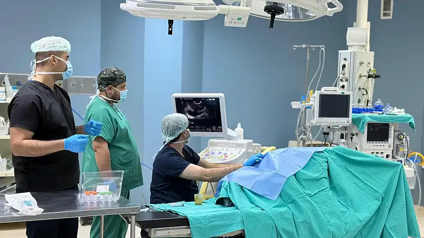 Kâhta Devlet Hastanesi'nden Tarihi Adım: TRUS-Bx İlk Kez Uygulandı